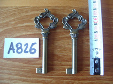 LOT A826 DE 2 CLÉ CLÉS CLEFS