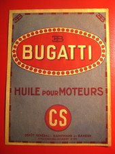 Etiquette originale en