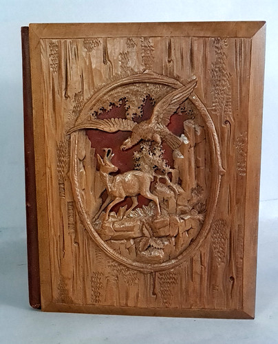 Ancien classeur courrier - ancien, à