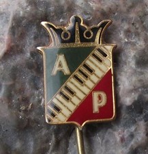 Antique AP Antonin Petrof Pianos Czech Piano Makers Company Logo Pin Badge
