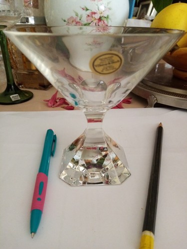 Magnifique verre cristal - magnifique, en