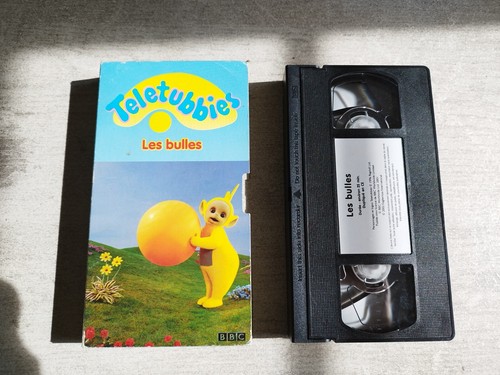 Vhs teletubbies les bulles - vhs,