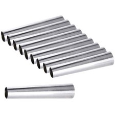 Tubes pâtissiers, moules, moules pour tubes, 10 pièces, 10 cm