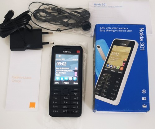 Téléphone portable nokia 301 - portable,