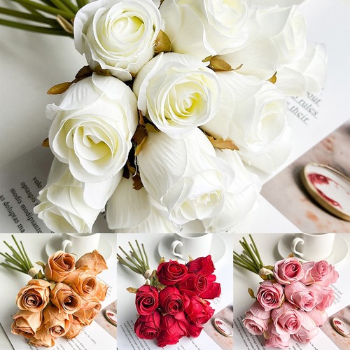 Bouquet roses artificielles - bouquet,