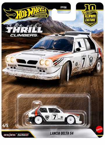 Hotwheels rare lancia delta - hotwheels,