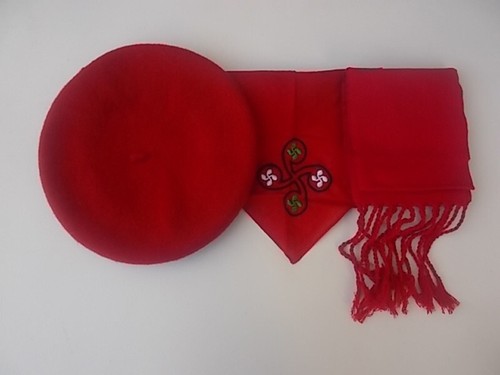 Beret basque enfant foulard - enfant, ,