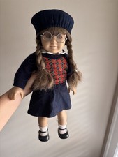 Vintage American Girl Doll - Molly 1990s doll, outfit, monogramed pillow, brush 
