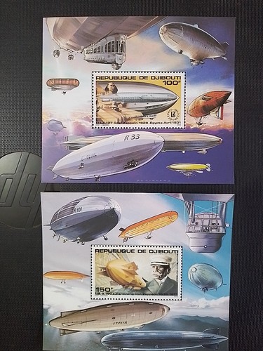 Djibouti zeppelin mnh neuf - djibouti,