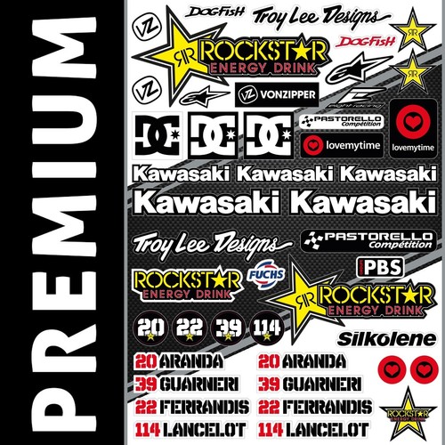 Kit stickers autocollants - stickers,