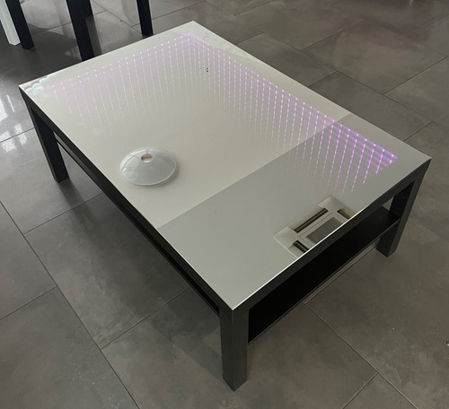 Table basse miroir infini - miroir,