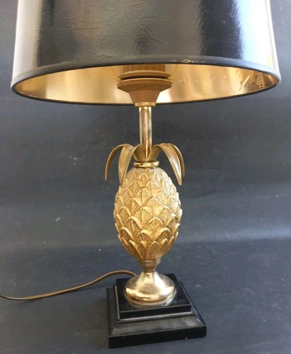 Lampe design ananas laiton - design, en