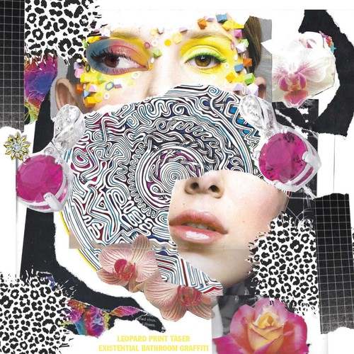 Leopard print taser - print,