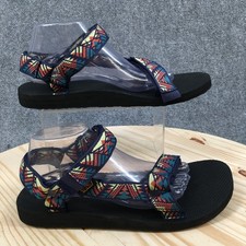 Teva Sandals Mens 10 Original Universal Boomerang Hiking Multicolor SN 1004006