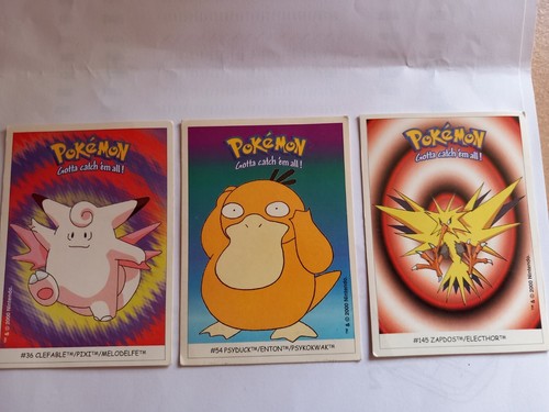 Cartes pokémons dunkin - cartes,