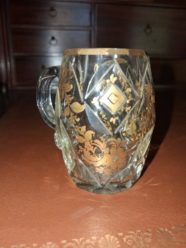 Petite chope verre cristal - chope,