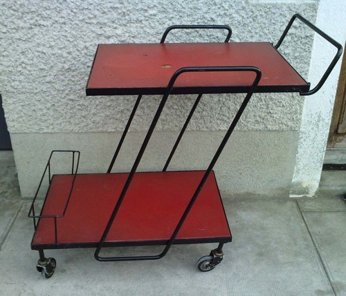 Table roulante desserte design - table,