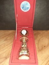 Horloge de table en marbre et