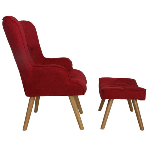 Fauteuil pouf tissu - en,