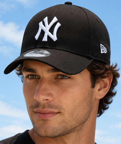 Casquette baseball noire - casquette,