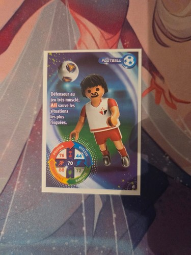 Playmobil carte football ali - playmobil,