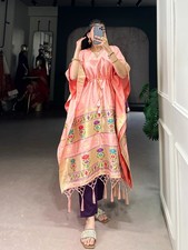 Pure Gaji Soie Caftan Abaya