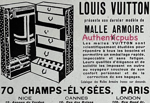 Publicite louis vuitton malle - publicite,