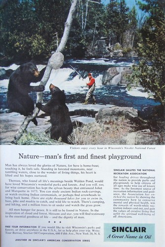 Advertising 1958 sinclair - advertising,