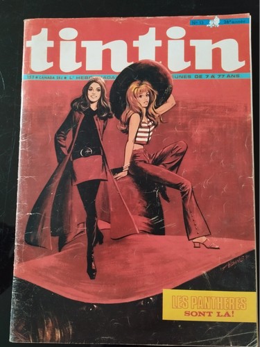 Tintin journal magazine - b)tintin,