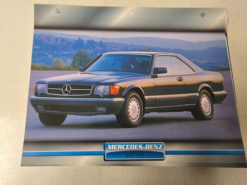 Mercedes benz 560 - 560, carte