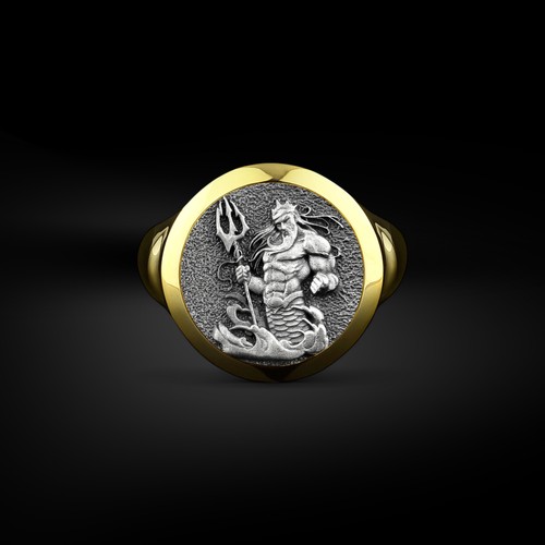 Bague chevalière homme