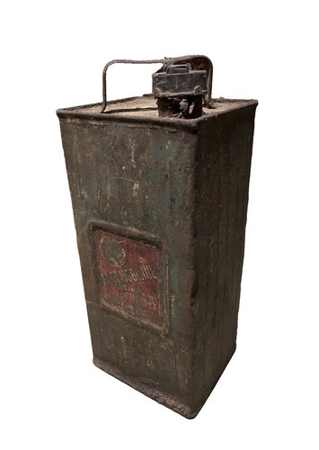 Ancien bidon pétrole - bidon,