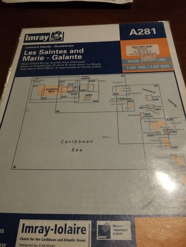 Carte marine imray a281 les - carte,