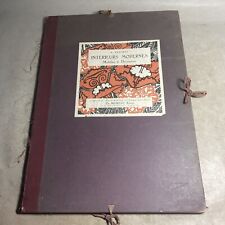 A. Frechet Interieurs Modernes, Mobilier & Decoration 32 Plates Complete / MSR