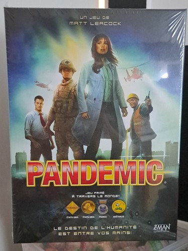 Jeu stratégie pandemic - jeu,
