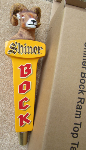 Shiner bock rams head - bock,