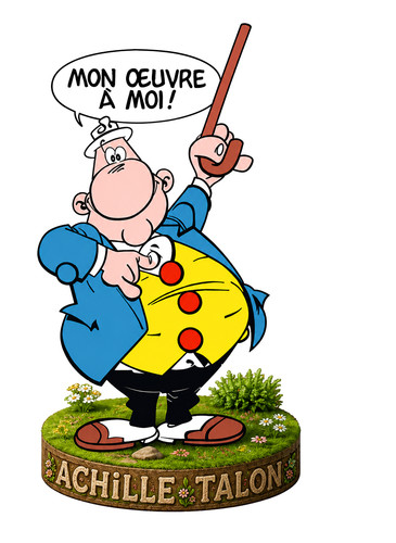 Silhouette achille talon - talon, mon