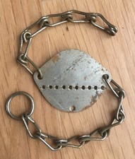 1918 Bosredon France 40 Indochina Algeria Hairy War MLE ID Plate