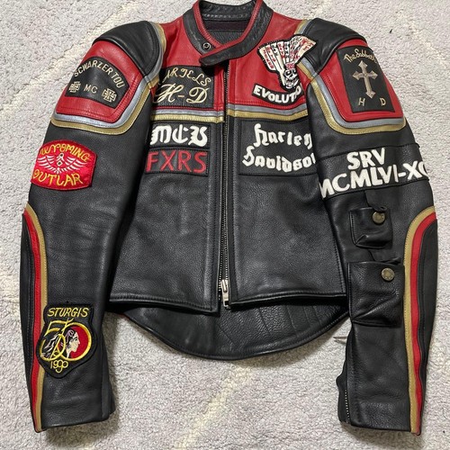 Harley davidson veste - harley-davidson, cuir