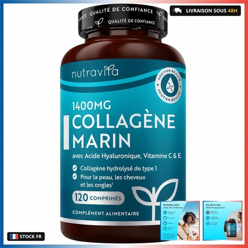Nutravita collagene marin - collagene,