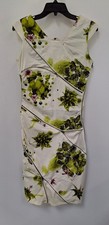 Skunkfunk Women's White/Green Size 1 Dress