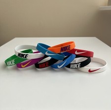10 Pack of Nike Silicone Wristband Bracelets (All Colors)
