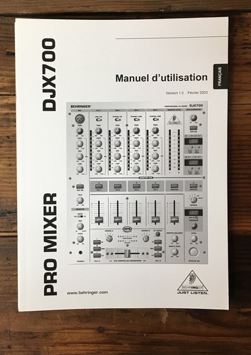 Behringer pro mixer djx700 - pro,