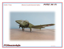 Maquette d'avion  POTEZ 568 en résine FGMMasterdujin 1/72 eme