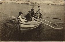 Old postcard Marseille - Au Cabanon, departure for sin (988244)