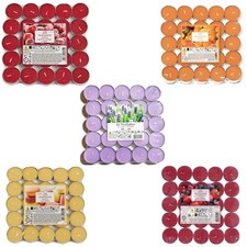 Price's Parfumé Photophore Bougies 25 Paquet 4hr Brûler Temps - Choisissez