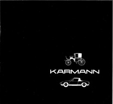 Catalogue brochure Karmann