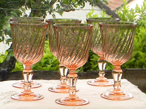 Verres vin rouge - 6, en
