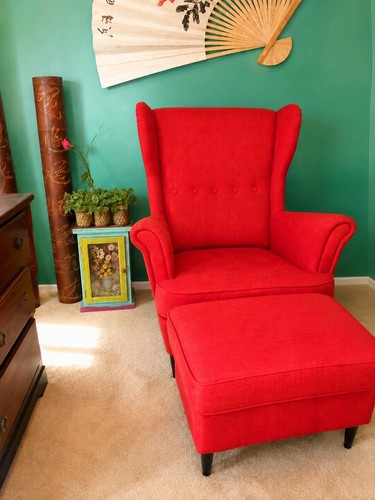 Ikea strandmon wing chair - ikea,