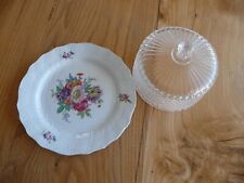 Cloche a fromage en verre sur assiette Moulin des Loups Hamage 